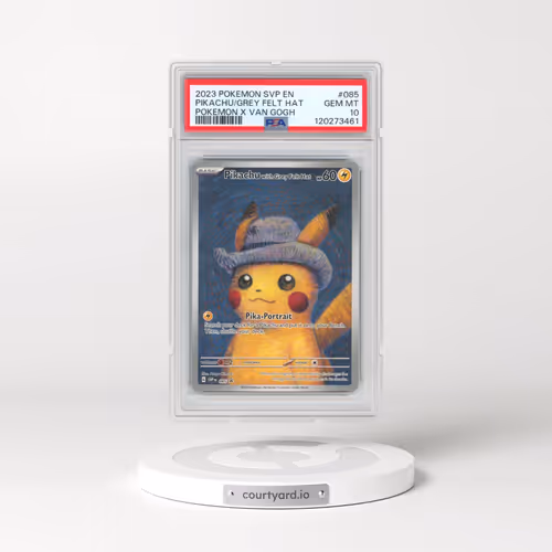 2023 Pokémon Svp EN-SV Black Star Promo #085 Pikachu With Grey Felt Hat - Pokemon X Van Gogh (PSA 10