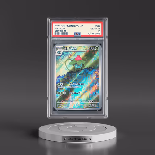 2023 Pokémon Sv2a-Pokemon 151 #167 Ivysaur - Art Rare (PSA 10 GEM MINT)