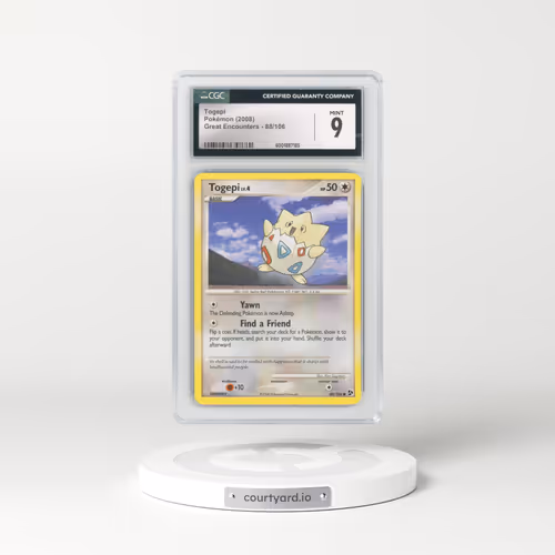 2008 Great Encounters #88/106 Togepi (CGC 9 MINT)