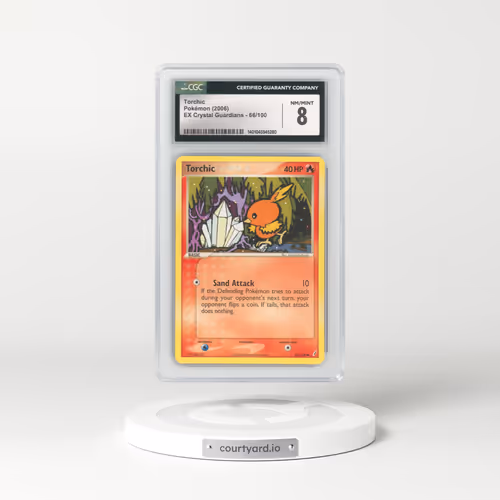 2006 EX Crystal Guardians #66/100 Torchic (CGC 8 NM-MT)