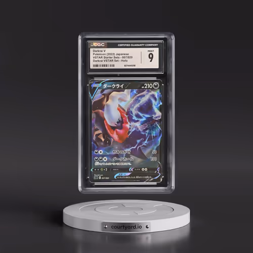 2022 VSTAR Starter Sets #007/020 Darkrai V - Darkrai VSTAR Set Holo (CGC 9 MINT)