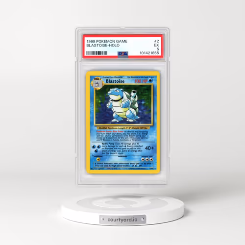 1999 Pokémon Game #2 Blastoise - Holo (PSA 5 EX)