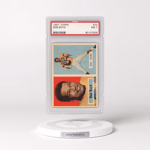 1957 Topps #70 Bob Boyd (PSA 7 NM)