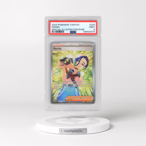 2024 Pokémon Twm EN-Twilight Masquerade #220 Perrin - Special Illustration Rare (PSA 9 MINT)