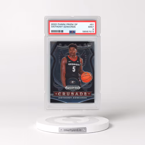 2020 Panini Prizm Draft Picks #81 Anthony Edwards (PSA 9 MINT)