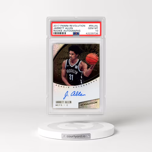 2017 Panini Revolution Rookie Autographs #RAJAL Jarrett Allen (PSA 10 GEM MINT)