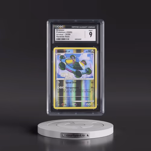 2009 Arceus #34/99 Bronzor - Reverse Holo (CGC 9 MINT)