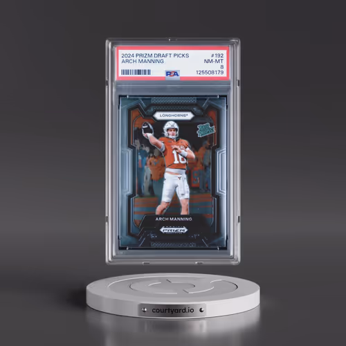 2024 Panini Prizm Draft Picks #192 Arch Manning (PSA 8 NM-MT)