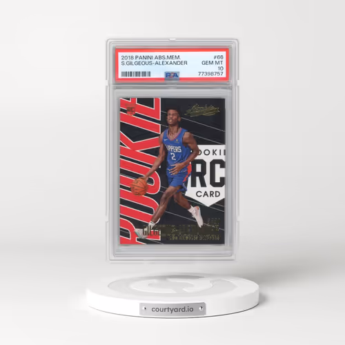 2018 Panini Absolute Memorabilia #66 Shai Gilgeous-Alexander (PSA 10 GEM MINT)