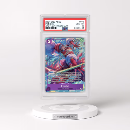 2024 One Piece 500 Years in the Future #072 Porche - Alternate Art (PSA 10 GEM MINT)