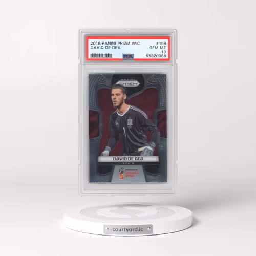 2018 Panini Prizm World Cup #198 David de Gea (PSA 10 GEM MINT)