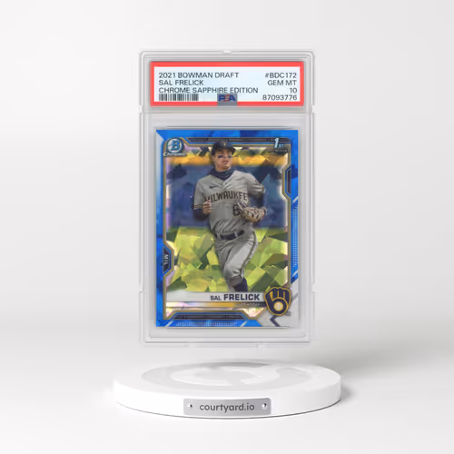 2021 Bowman Draft Chrome Sapphire Edition #BDC172 Sal Frelick (PSA 10 GEM MINT)