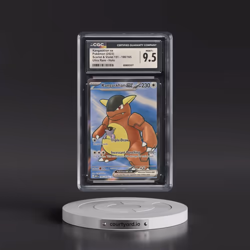 2023 Scarlet & Violet 151 - MEW EN #190/165 Kangaskhan ex - Ultra Rare (CGC 9.5 MINT+)
