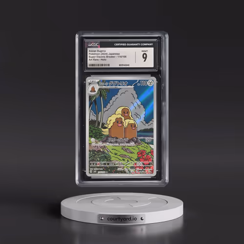 2024 Super Electric Breaker - sv8 #116/106 Alolan Dugtrio - Art Rare Holo (CGC 9 MINT)