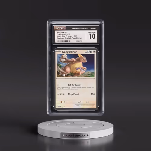 2023 Black Star Promos - Scarlet & Violet SVP EN #202 Kangaskhan - Destined Rivals 3-Pack Blister (C