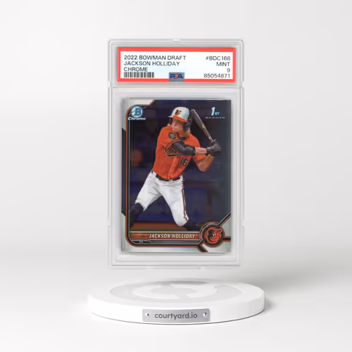 2022 Bowman Draft #BDC168 Jackson Holliday - Chrome (PSA 9 MINT)