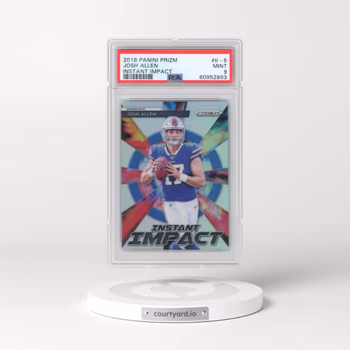 2018 Panini Prizm Instant Impact #II-5 Josh Allen (PSA 9 MINT)