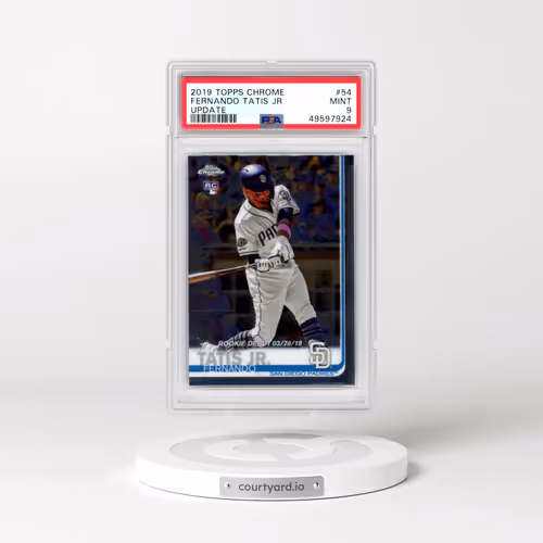 2019 Topps Chrome Update #54 Fernando Tatis Jr. (PSA 9 MINT)