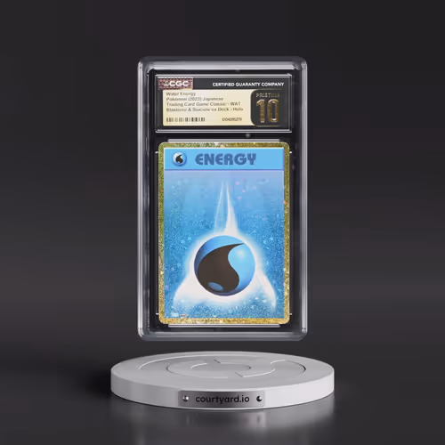 2023 Trading Card Game Classic - CLF, CLL, CLK #WAT Water Energy - Blastoise & Suicune ex Deck - CLK