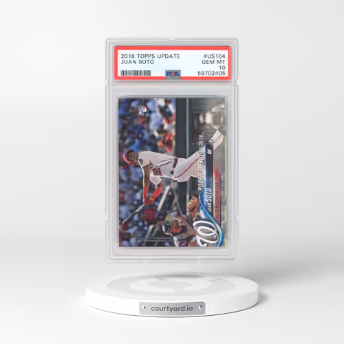2018 Topps Update #US104 Juan Soto (PSA 10 GEM MINT)