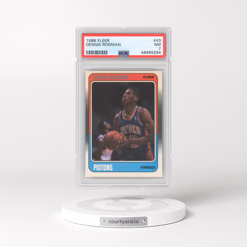 1988 Fleer #43 Dennis Rodman (PSA 7 NM)