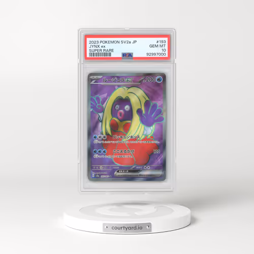 2023 Pokémon Sv2a-Pokemon 151 #193 Jynx EX - Holo Super Rare (PSA 10 GEM MINT)