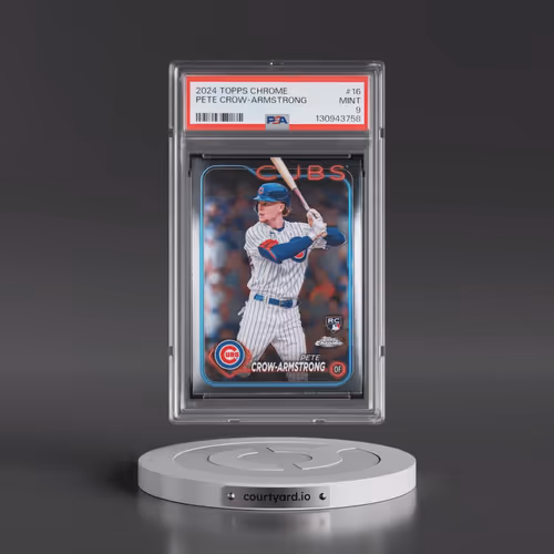 2024 Topps Chrome #16 Pete Crow-Armstrong (PSA 9 MINT)