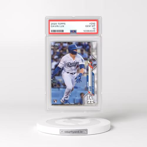 2020 Topps #292 Gavin Lux (PSA 10 GEM MINT)