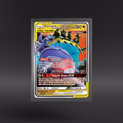 Cosmic Eclipse #158/236 Naganadel & Guzzlord-GX