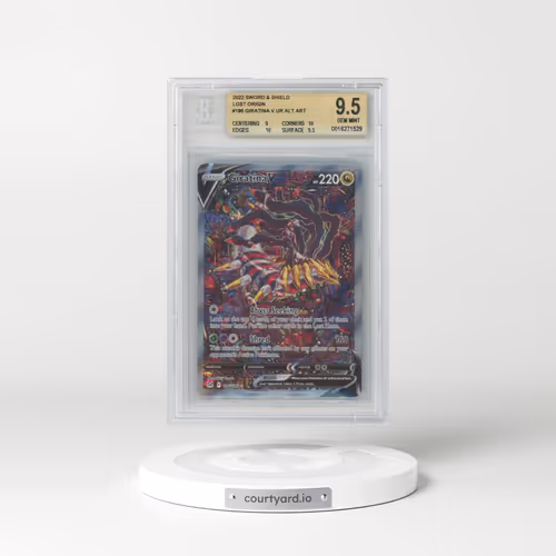 2022 Lost Origin #186 Giratina V - Holo (BGS 9.5 GEM MINT)
