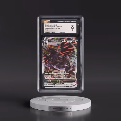 2021 VMAX Climax #116/184 Corviknight VMAX - Holo (CGC 9 MINT)