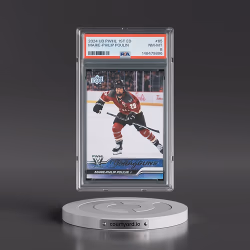 2024 Upper Deck Pwhl 1st Edition #65 Marie-Philip Poulin (PSA 8 NM-MT)