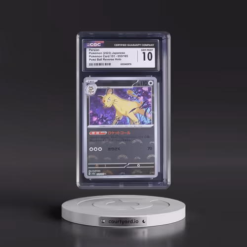 2023 Pokémon Sv2a-Pokémon 151 #053 Persian - Reverse Holo (CGC 10 GEM MINT)