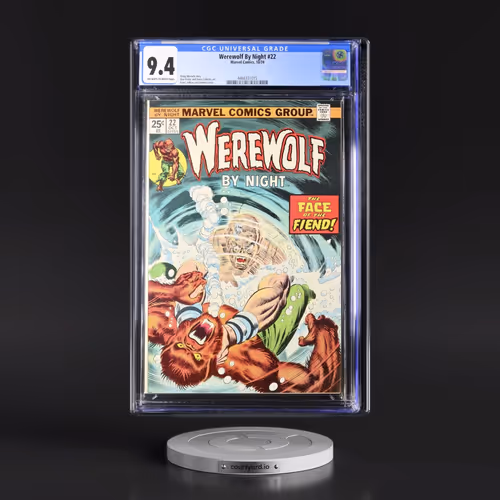 Werewolf By Night #22 CGC 9.4 Off-white to White Pages (Marvel Comics, 10/74) - Universal