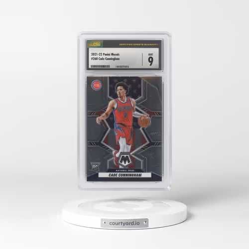 2021 Panini Mosaic #260 Cade Cunningham (CSG 9 MINT)