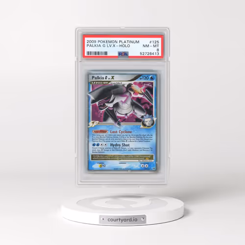 2009 Pokémon Platinum #125 Palkia G LV.X - Holo (PSA 8 NM-MT)