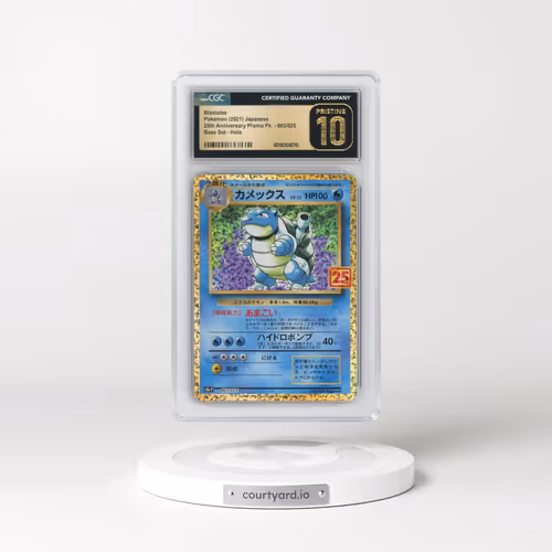 2021 25th Anniversary Promo Pack - S8a-P #003/025 Blastoise - Base Set Holo (CGC 10 PRISTINE)