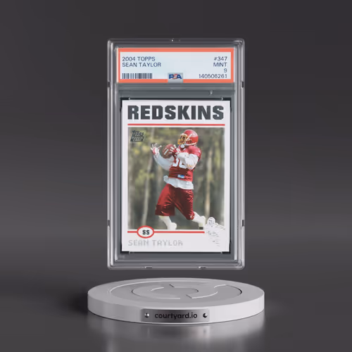 2004 Topps #347 Sean Taylor (PSA 9 MINT)