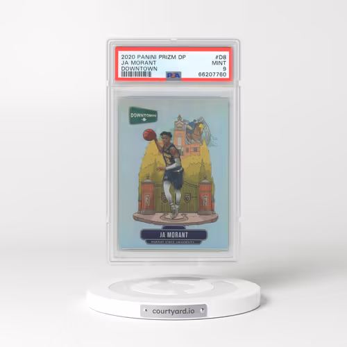 2020 Panini Prizm Draft Picks Downtown #D8 Ja Morant (PSA 9 MINT)