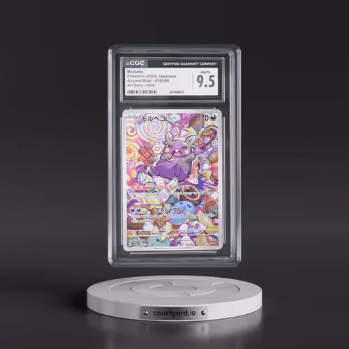 2023 Pokémon Sv4k-Ancient Roar #076 Morpeko - Art Rare (CGC 9.5 MINT+)