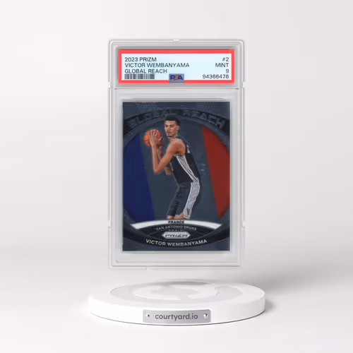 2023 Panini Prizm Global Reach #2 Victor Wembanyama (PSA 9 MINT)