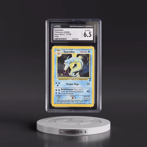 2000 Base Set 2 #7/130 Gyarados - Holo (CGC 6.5 EX-NM+)