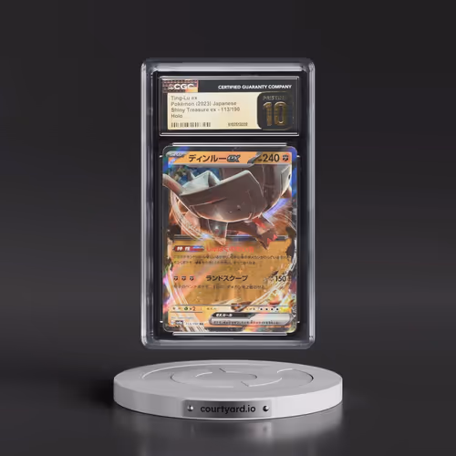 2023 Shiny Treasure ex #113/190 Ting-Lu ex - Holo (CGC 10 PRISTINE)