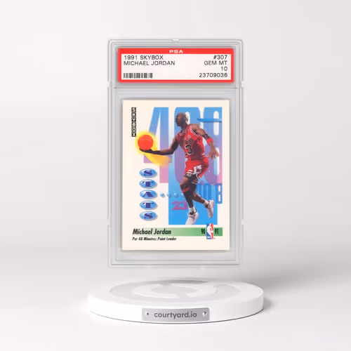 1991 Skybox #307 Michael Jordan (PSA 10 GEM MINT)