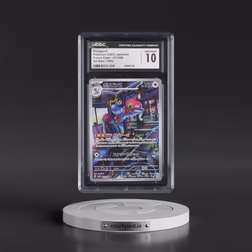 2023 Future Flash #077/066 Porygon-Z - Art Rare Holo (CGC 10 GEM MINT)