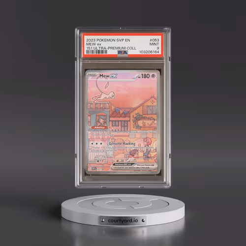 2023 Pokémon Svp EN-SV Black Star Promo #053 Mew EX - Holo 151 Ultra-Premium Collection (PSA 9 MINT)
