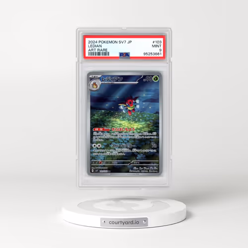 2024 Pokémon SV7-Stellar Miracle #103 Ledian - Art Rare (PSA 9 MINT)