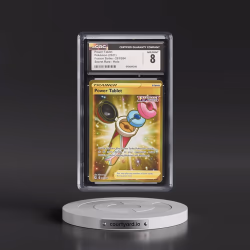 2019 Fusion Strike #281/264 Power Tablet - Secret Rare Holo (CGC 8 NM-MT)