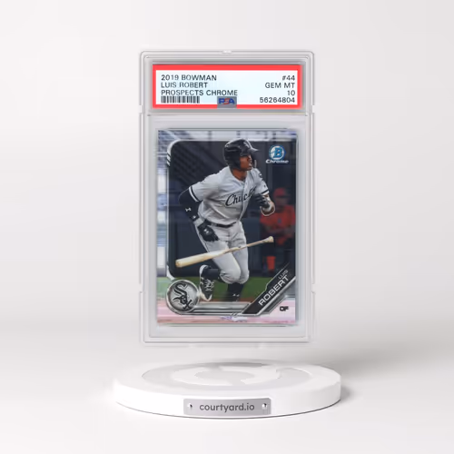 2019 Bowman Prospects Chrome #44 Luis Robert (PSA 10 GEM MINT)