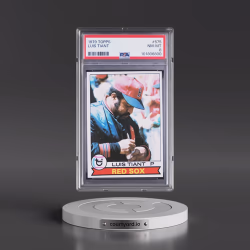 1979 Topps #575 Luis Tiant (PSA 8 NM-MT)